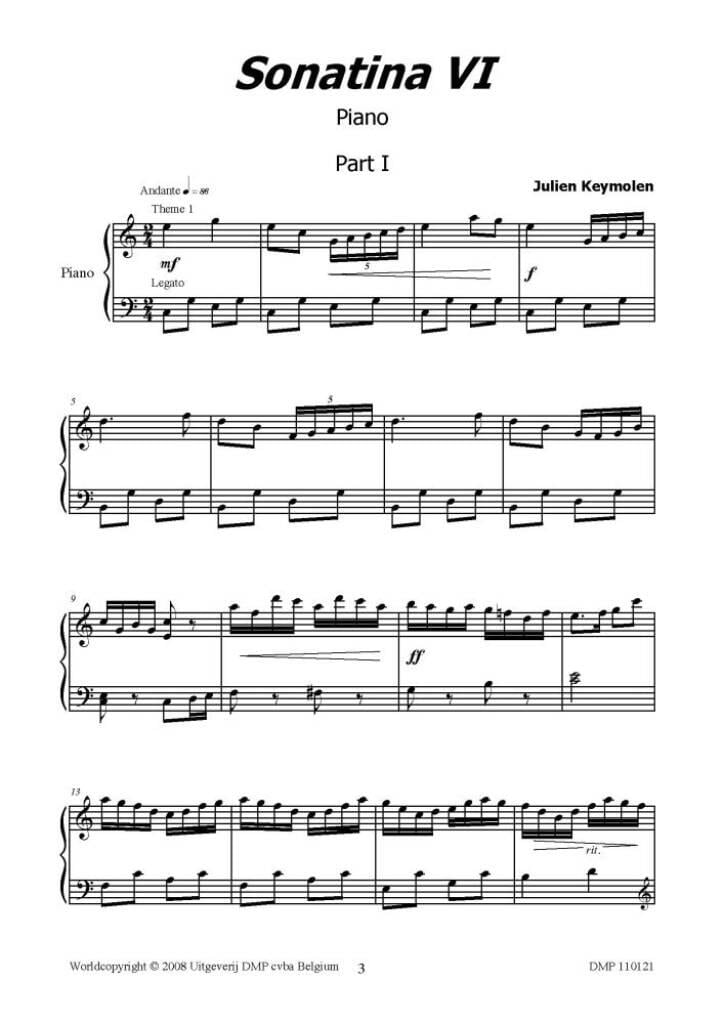 Sonatine Vi